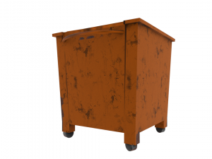 trash can Model 3D