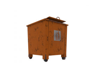 trash can Model 3D