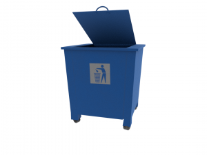 garbage can Modelo 3D