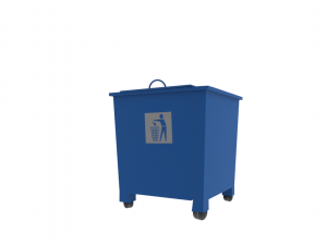 garbage can Modelo 3D