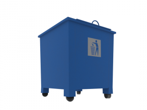 garbage can Modelo 3D