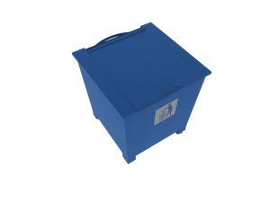 garbage can Modelo 3D