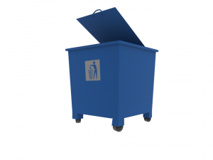 garbage can Modelo 3D