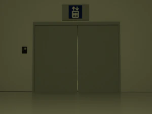 elevator scene 3D Model
