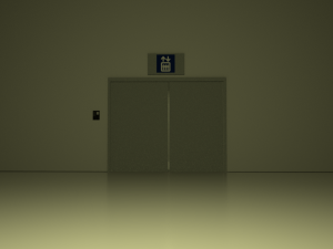 elevator scene 3D Model