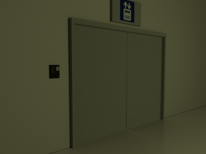 elevator scene 3D Model