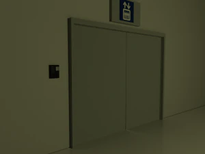 elevator scene 3D Model