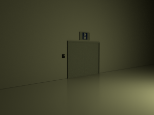 elevator scene 3D Model