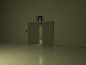 elevator scene 3D Model