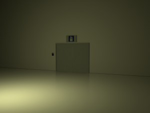 elevator scene 3D Model