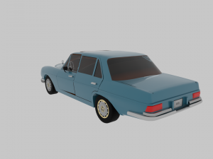 mercedes car 3D 모델
