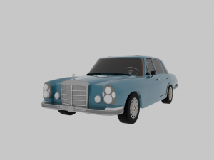 mercedes car 3D 모델