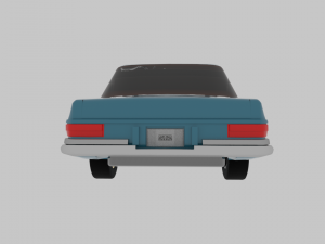 mercedes car 3D 모델
