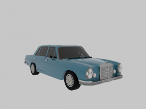 mercedes car 3D 모델