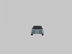 mercedes car 3D 모델
