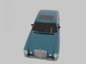 mercedes car 3D 모델