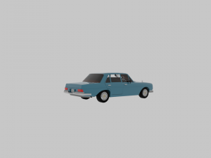 mercedes car 3D 모델