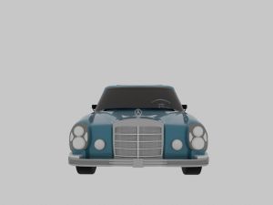 mercedes car 3D 모델