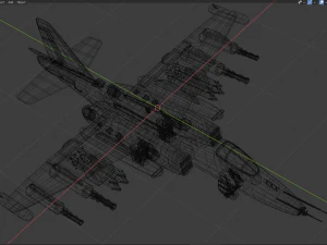 soviet sukhoi su-25 3D Model