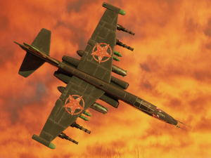 soviet sukhoi su-25 3D Model