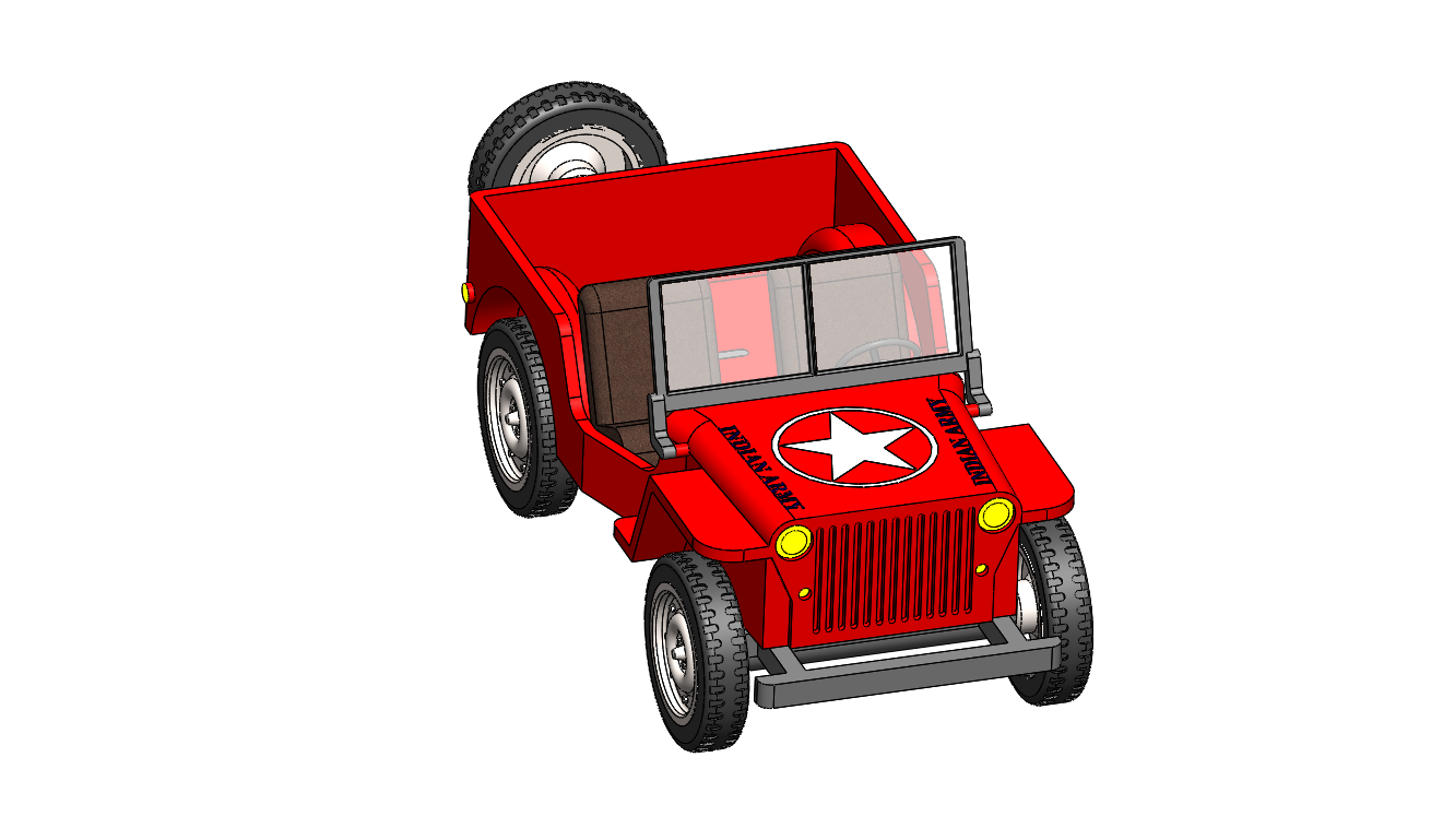 toy jeep Free 3D Print Model in Engineering 3DExport