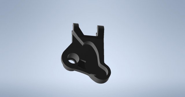 shimano xt-slx brake level piston guide left bottom Modello 3D .c4d .max .obj .3ds .fbx .stl .blend 