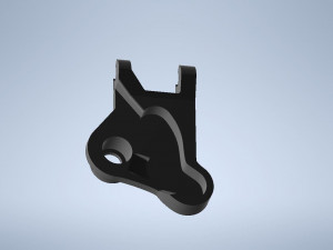 shimano xt-slx brake level piston guide left bottom Modelo 3D