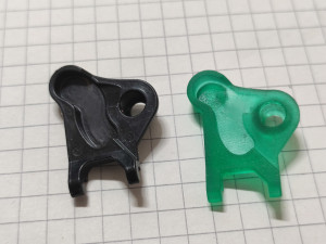 shimano xt-slx brake level piston guide left bottom Modello 3D