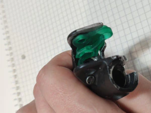 shimano xt-slx brake level piston guide left bottom 3D Model