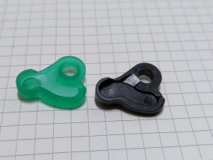 shimano xt-slx brake level piston guide right top 3D Model