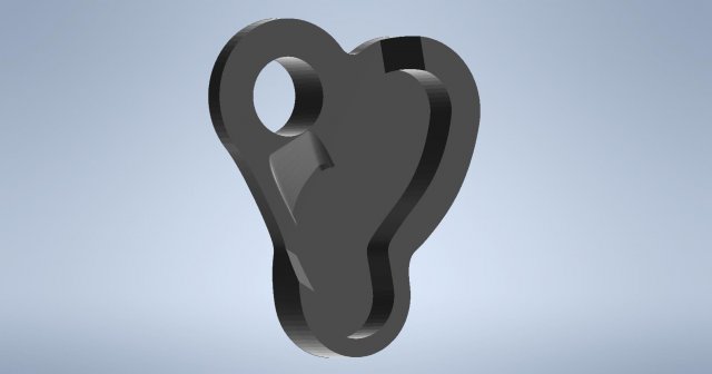 shimano xt-slx brake level piston guide right top 3D Model .c4d .max .obj .3ds .fbx .stl .blend 