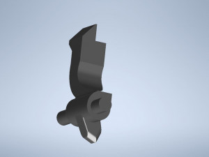shimano xt-slx brake level free stroke adjustment left 3D Модель