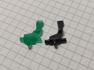 shimano xt-slx brake level free stroke adjustment left 3D Модель