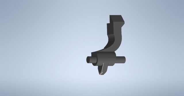 shimano xt-slx brake level free stroke adjustment right 3D 模型 .c4d .max .obj .3ds .fbx .stl .blend