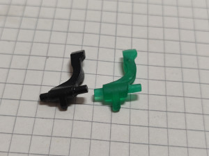 shimano xt-slx brake level free stroke adjustment right 3D 模型