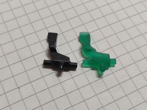 shimano xt-slx brake level free stroke adjustment right 3D 模型