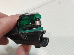 shimano xt-slx bl set of piston guides and free stroke adjustment left 3D Model