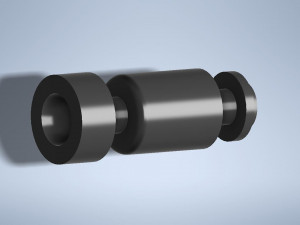 shimano xt-slx brake level piston Model 3D