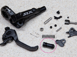 shimano xt-slx brake level piston Model 3D