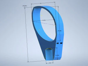 bicycle chain dampers 3D Model