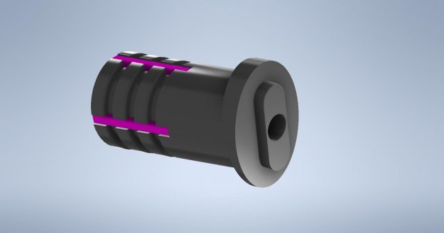 mounting of a front wing of the bicycle for a fork rockshox 3D Model .c4d .max .obj .3ds .fbx .stl .blend 