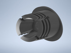 mounting of a front wing of the bicycle for a fork rockshox 3D Model