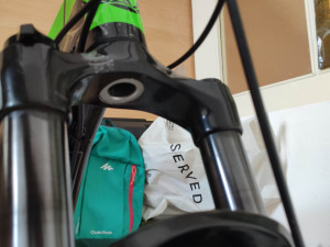 mounting of a front wing of the bicycle for a fork rockshox 3D Model