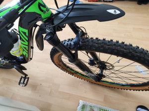mounting of a front wing of the bicycle for a fork rockshox 3D Model