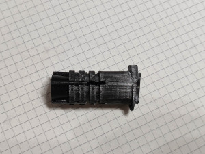 mounting of a front wing of the bicycle for a fork rockshox 3D Model