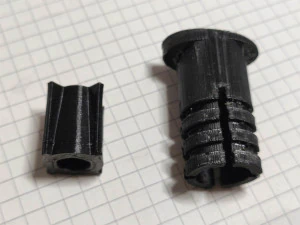 mounting of a front wing of the bicycle for a fork rockshox 3D Model