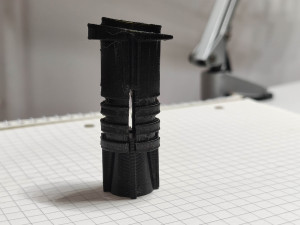 mounting of a front wing of the bicycle for a fork rockshox 3D Model