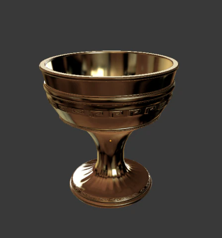 чашка 3D Принт Модель .c4d .max .obj .3ds .fbx .stl .blend