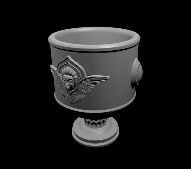 cup 3D प्रिंट मॉडल .c4d .max .obj .3ds .fbx .stl .blend 