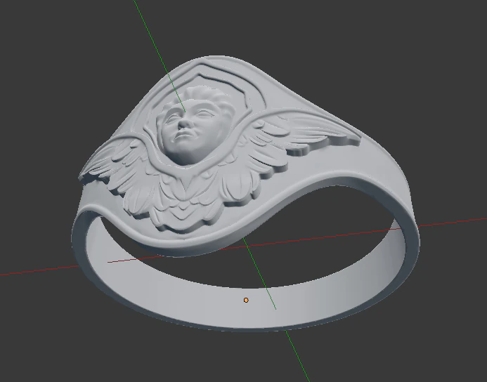 ring 3D Model .c4d .max .obj .3ds .fbx .stl .blend 
